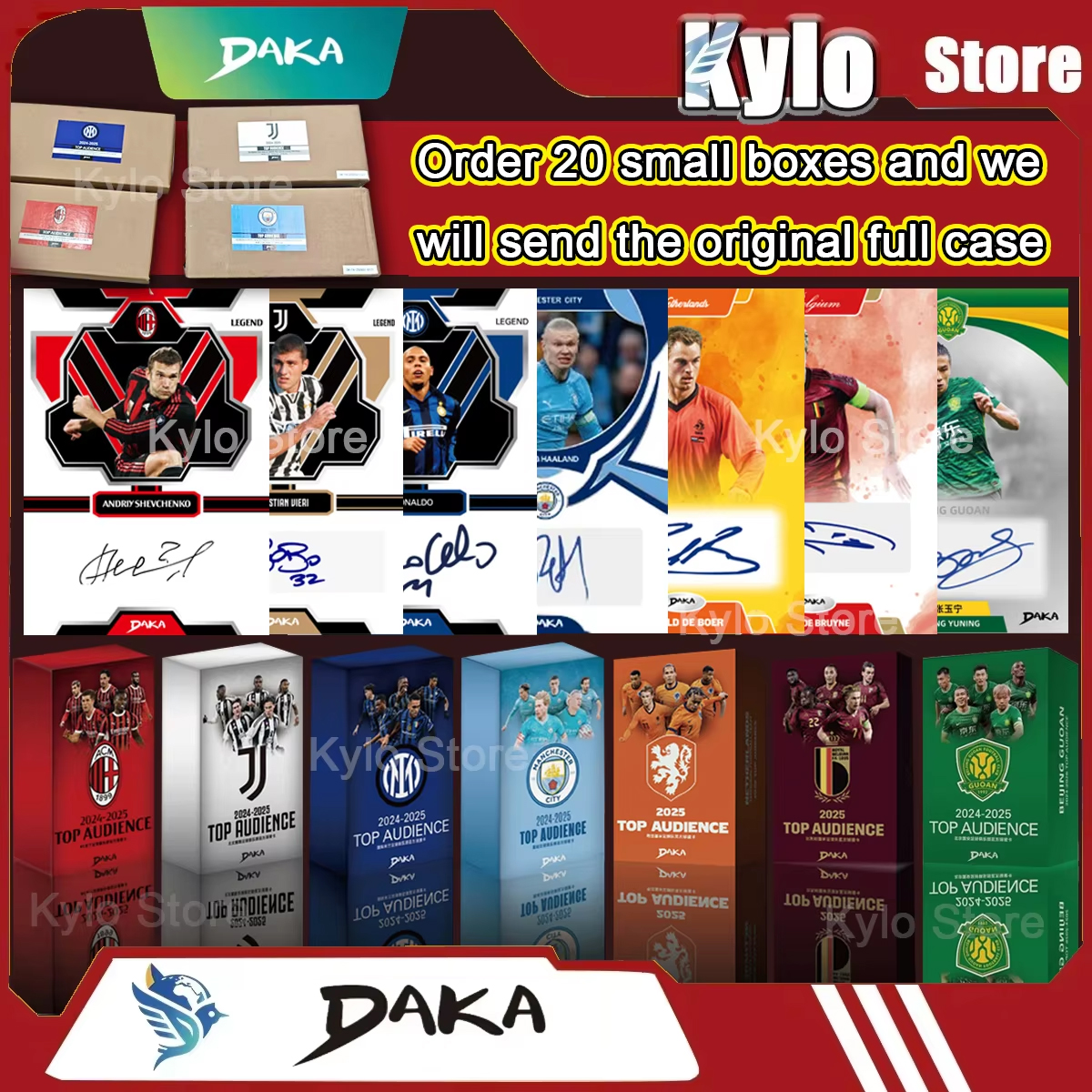 Street Fashion Milan - Wholesale Daka 2025-2026 Collection Cards Top