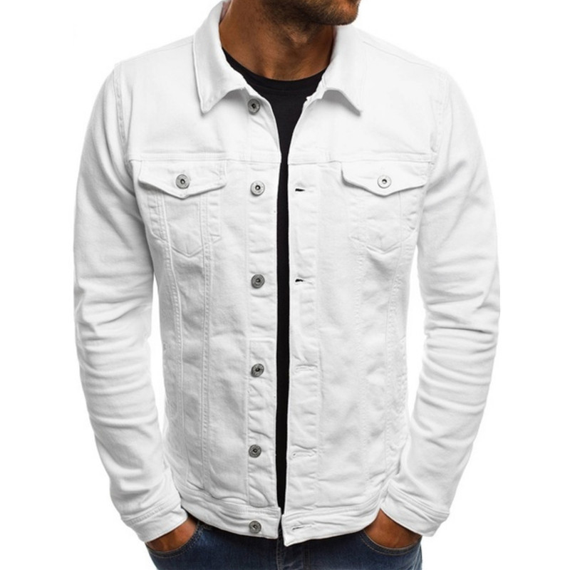 Street Fashion Jeans Men - Spring Autmn Men's Denim Jacket Fashion