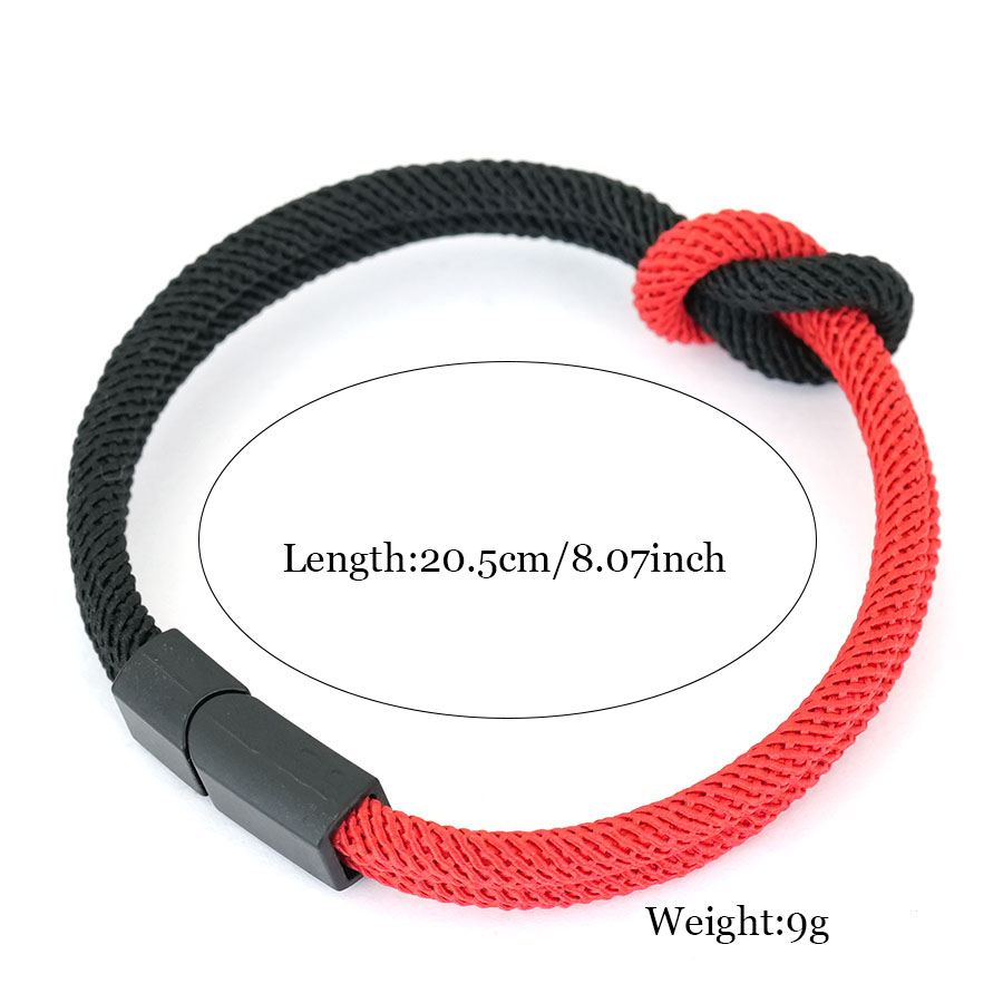 5 Styles Men Rope Bracelet Tru - Street Fashion Milan 评论和价格