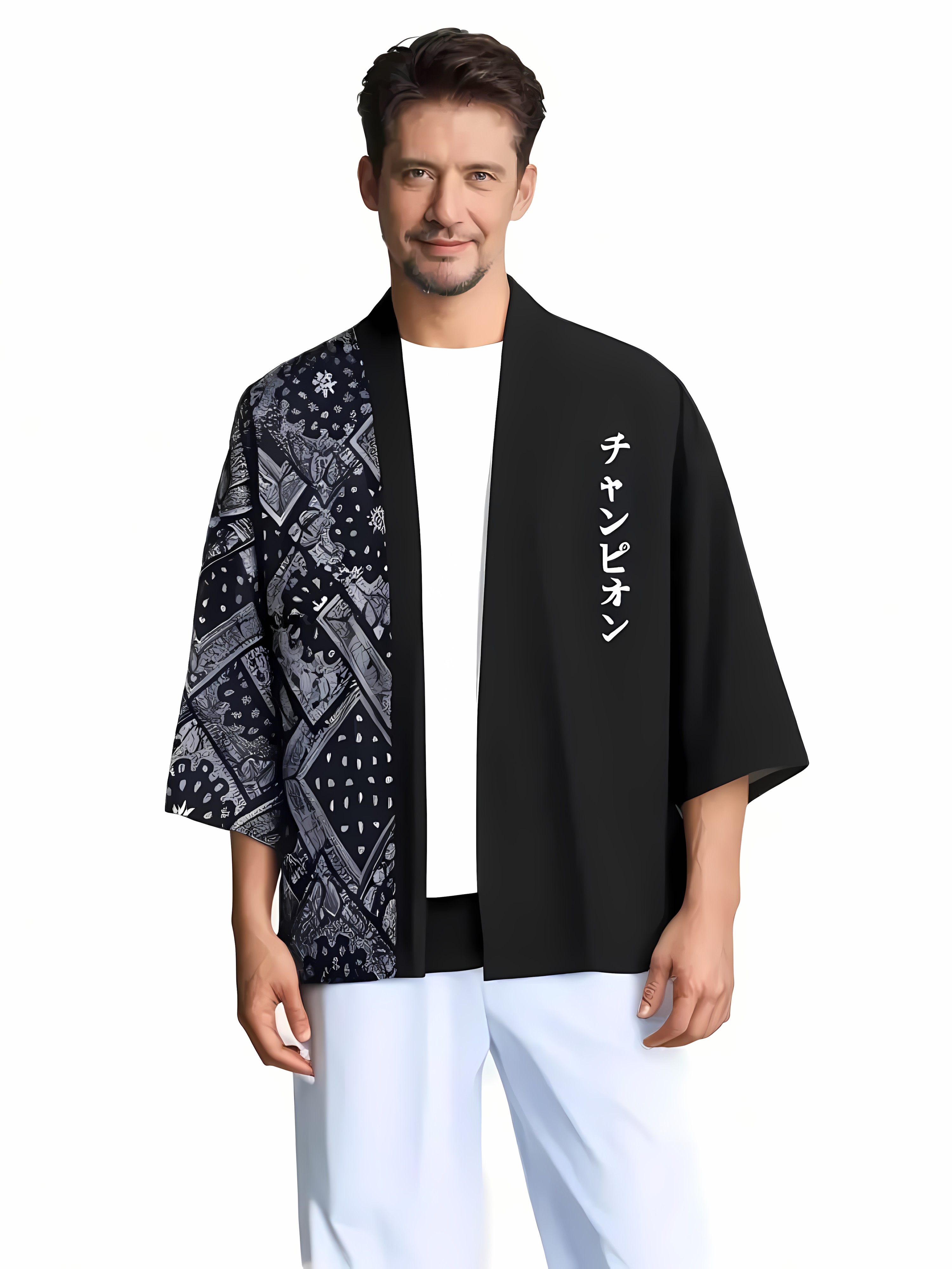 2026 Summer New Men's Kimono w - Street Fashion Kimono 评论和价格