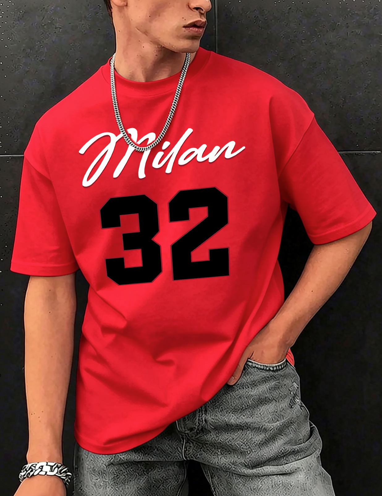 Milan Number 32 Creative Print - Street Fashion Milan 评论和价格