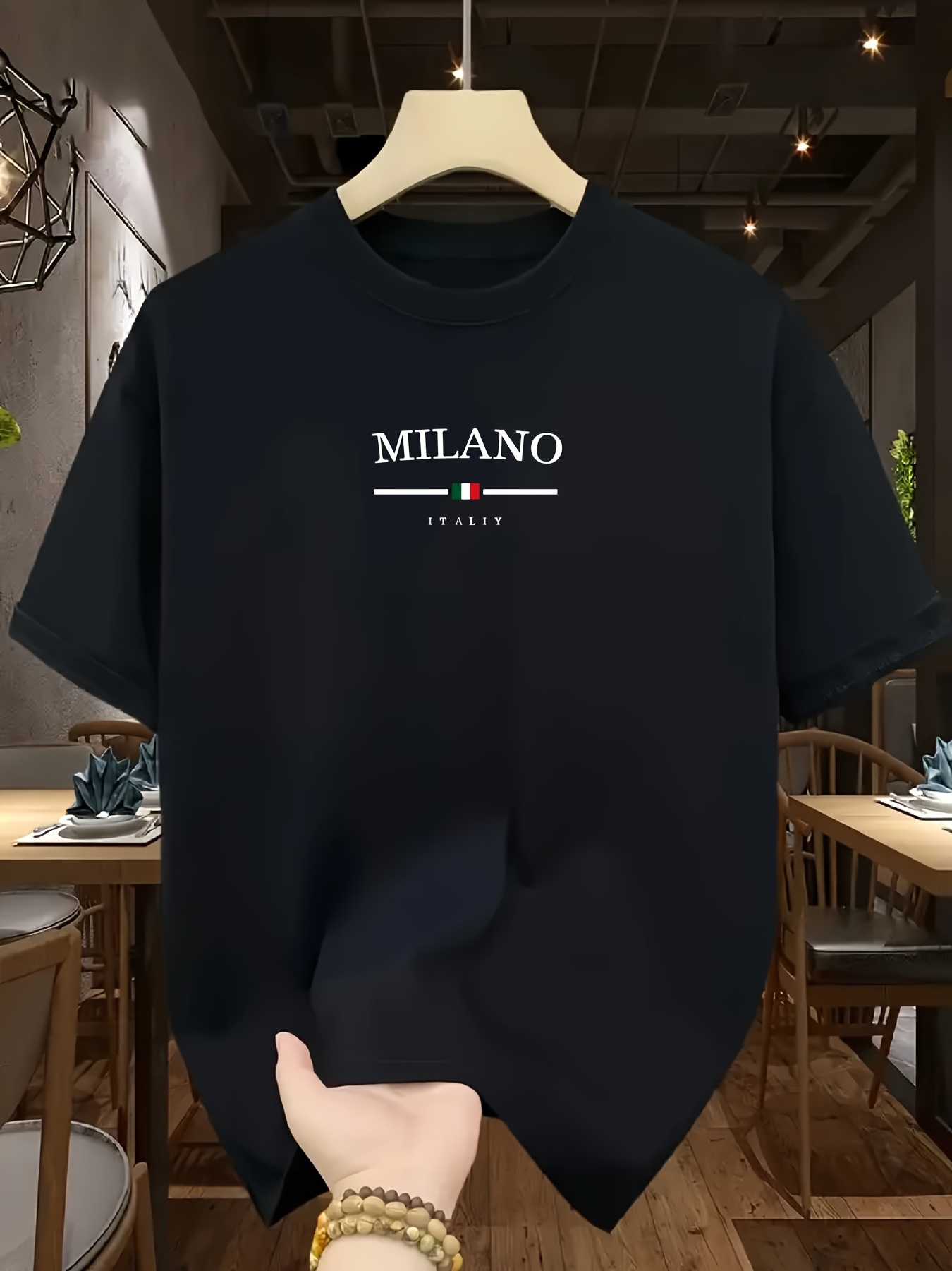 Men's 100% pure cotton fashion - Street Fashion Milan 评论和价格