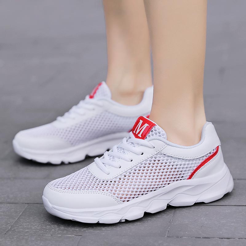 Summer Breathable Sneakers Wom - Street Fashion Japan Brand 评论和价格