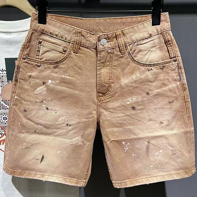 Hip-Hop Streetwear Men's Denim - Street Fashion Jeans Men 评论和价格