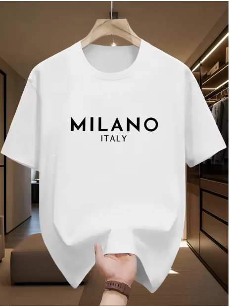 Men's Pure Cotton Fashionable  - Street Fashion Milan 评论和价格