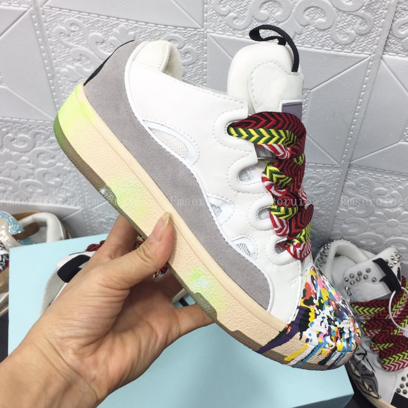 Fashion Men Women Casual Shoes - Street Fashion Graffiti 评论和价格