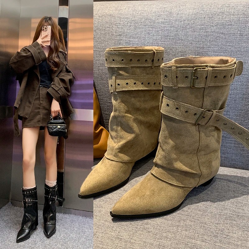 2025 Pointed Toe Women's Winte - Street Fashion Winter 2025 评论和价格