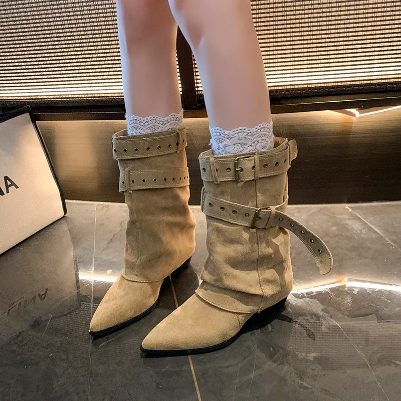 2025 Pointed Toe Women's Winte - Street Fashion Winter 2025 评论和价格