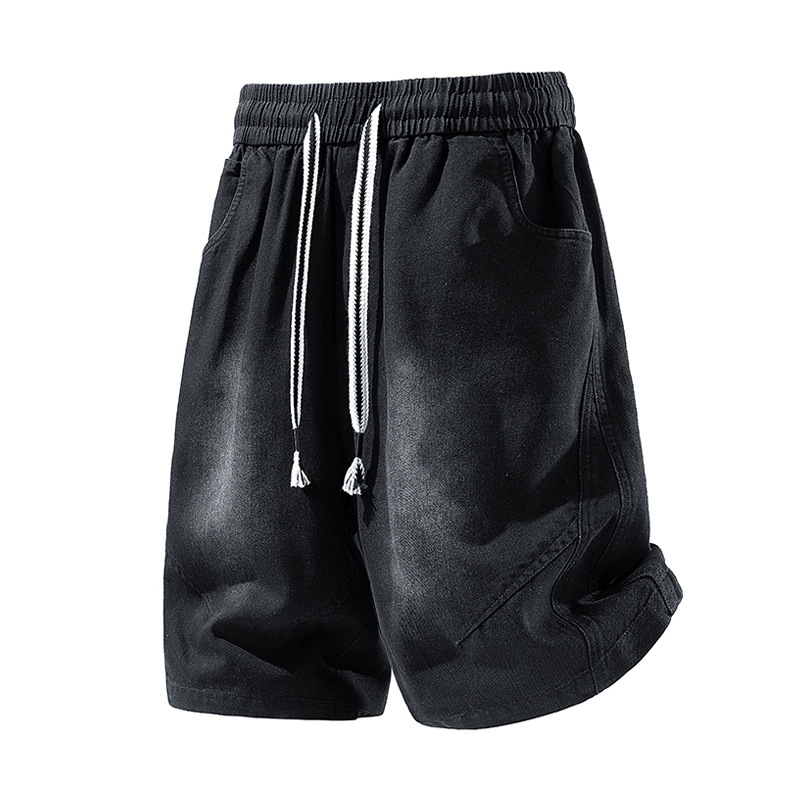 Plus Szie 8XL Denim Shorts Men - Street Fashion Jeans Men 评论和价格