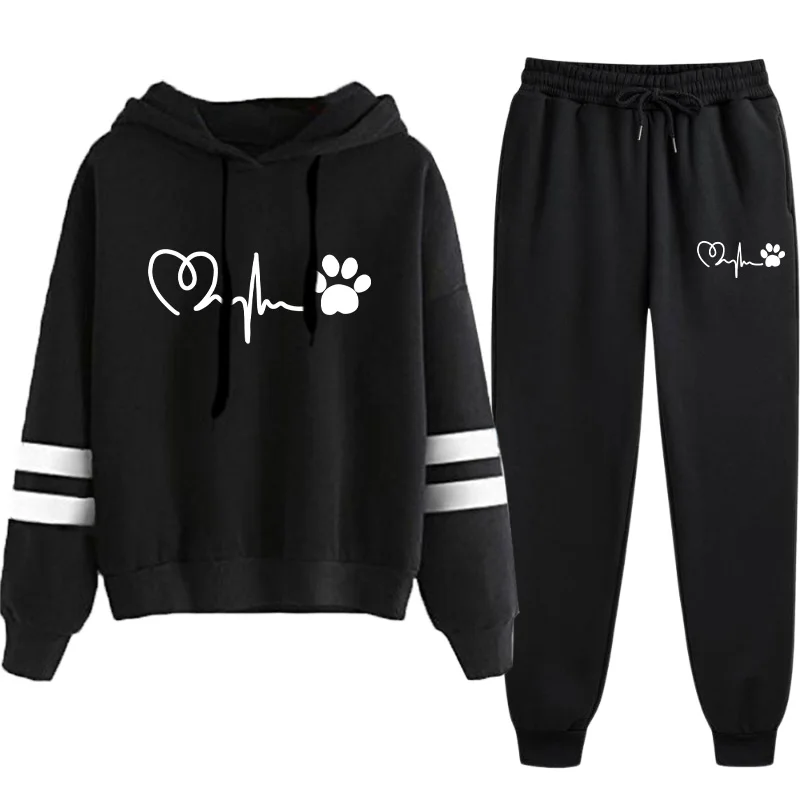 Women's Tracksuit Daily Casual - Street Fashion Hoodie 评论和价格