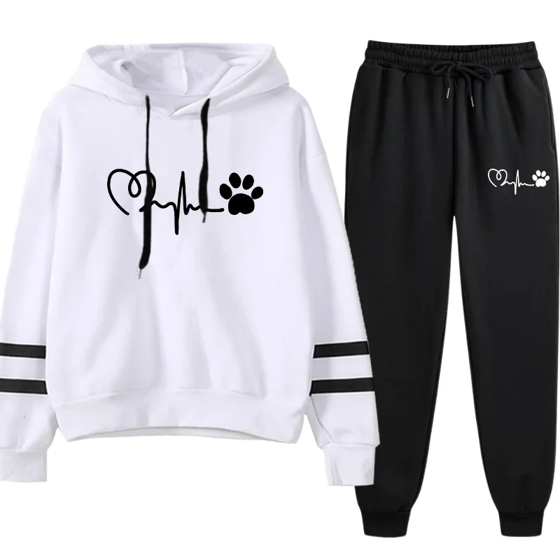 Women's Tracksuit Daily Casual - Street Fashion Hoodie 评论和价格