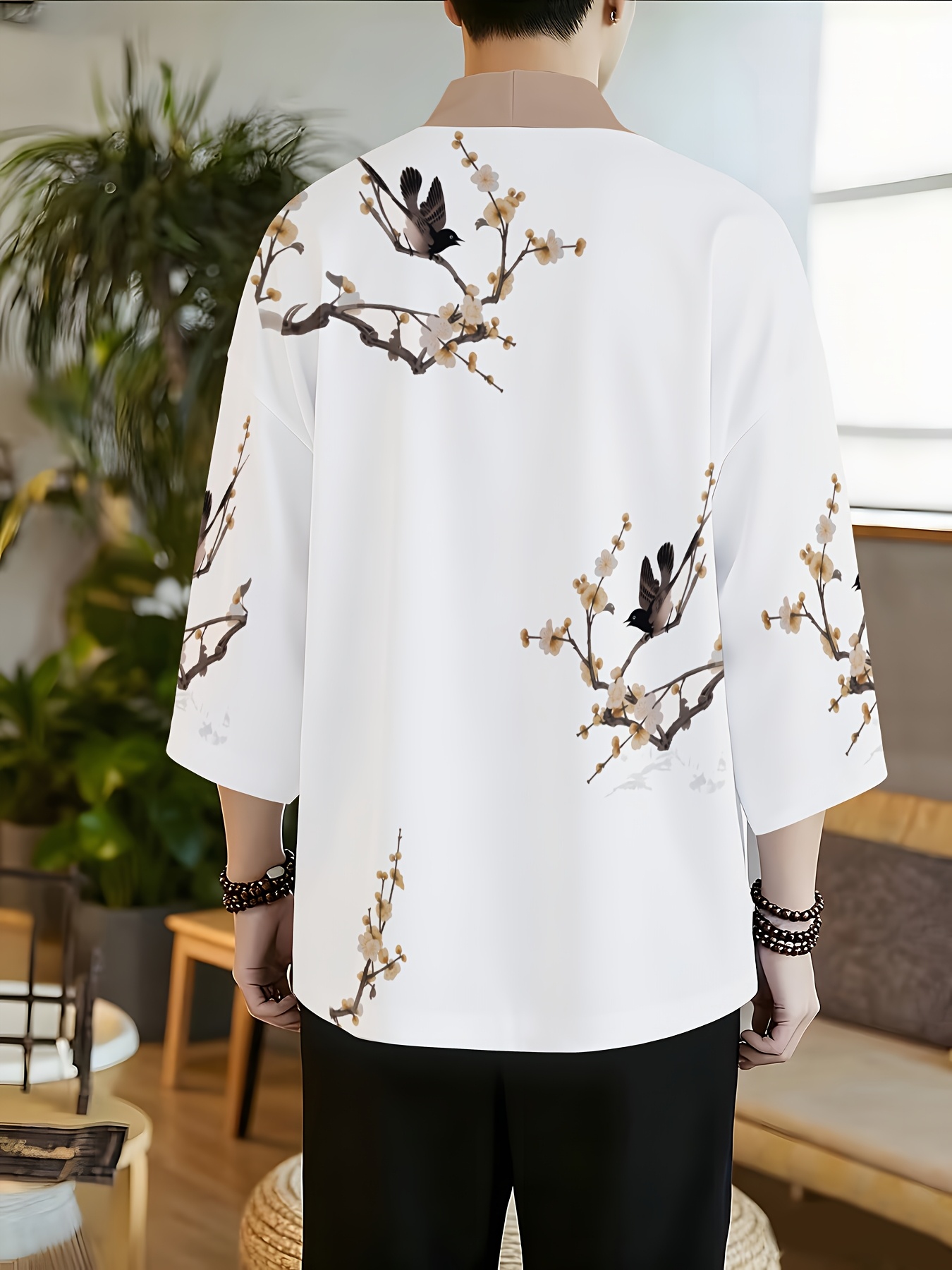 2026 Summer New Men's Kimono 3 - Street Fashion Kimono 评论和价格