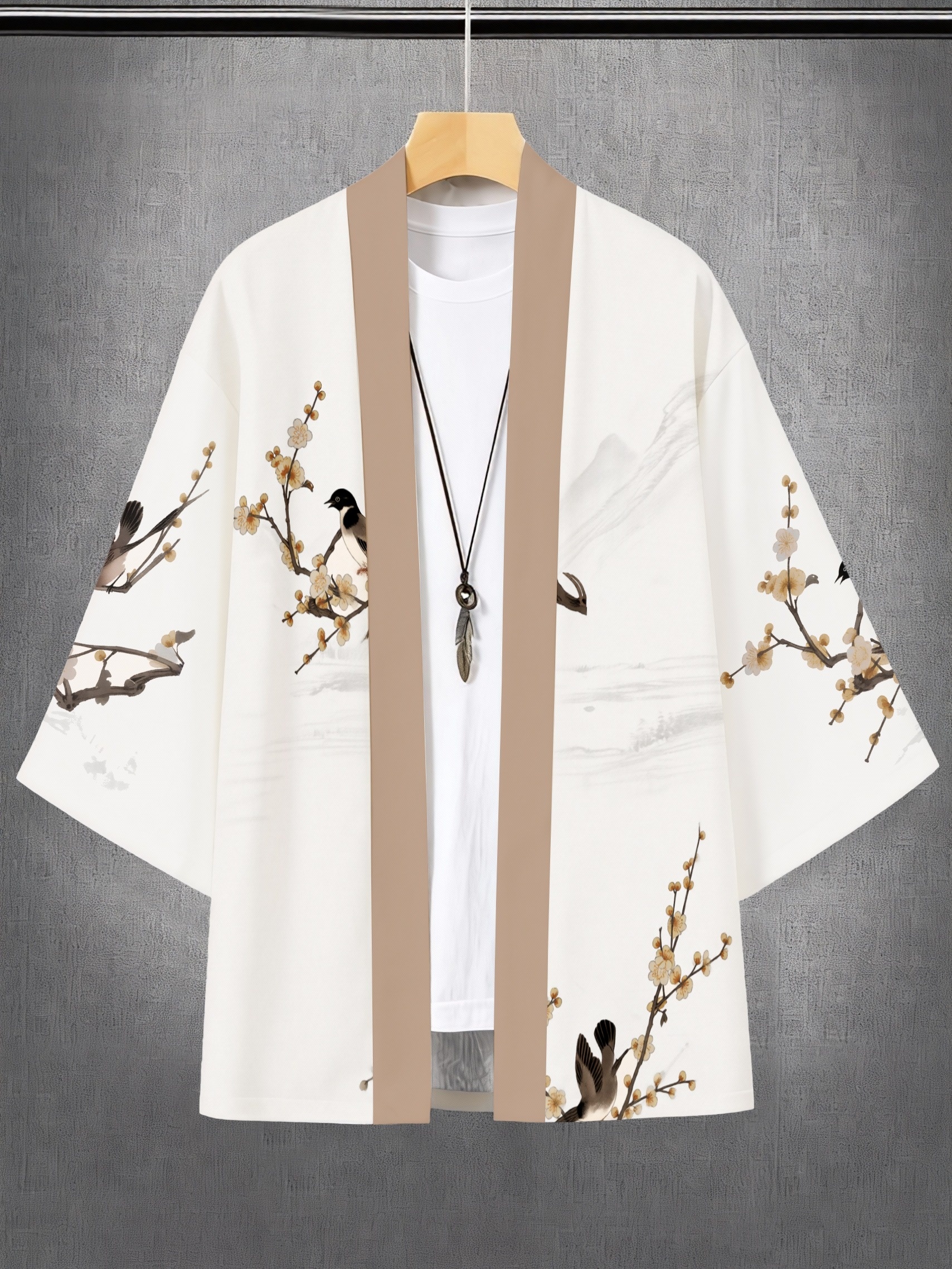 2026 Summer New Men's Kimono 3 - Street Fashion Kimono 评论和价格
