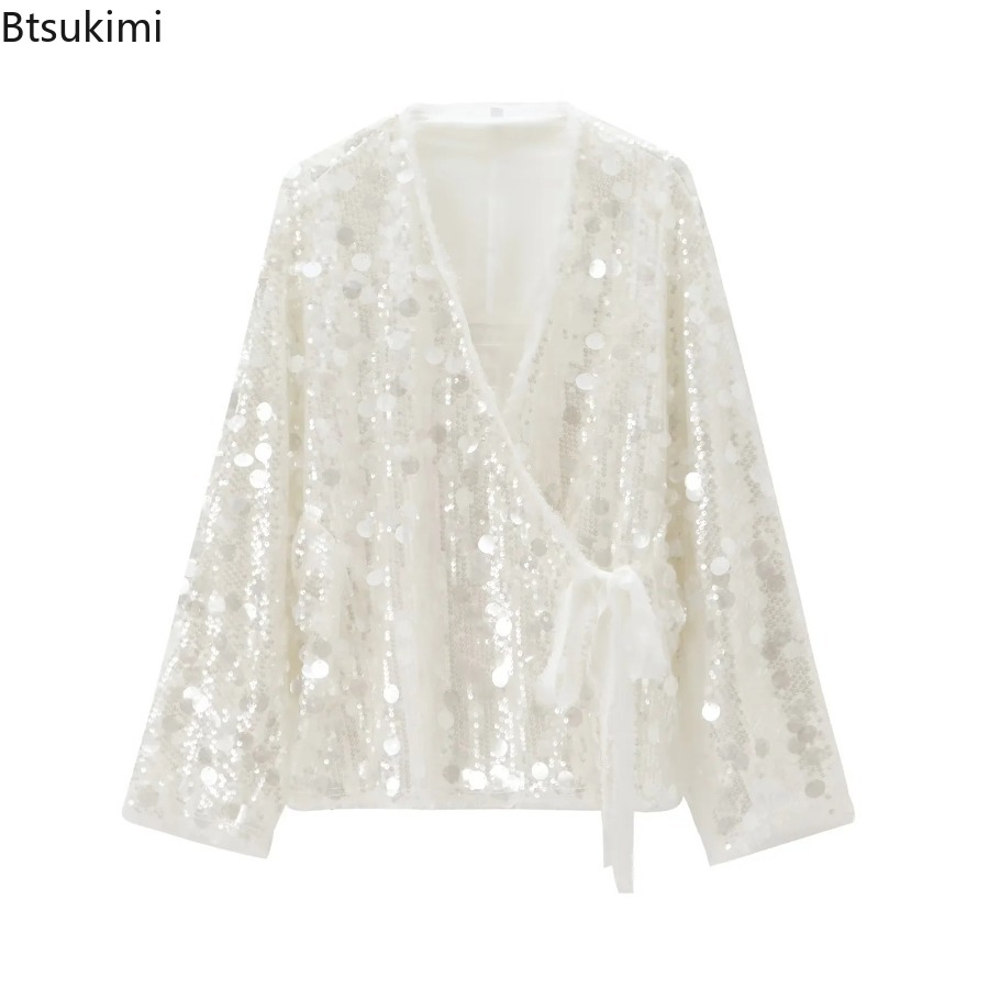 New Women's Fashion Lace-Up Se - Street Fashion Kimono 评论和价格