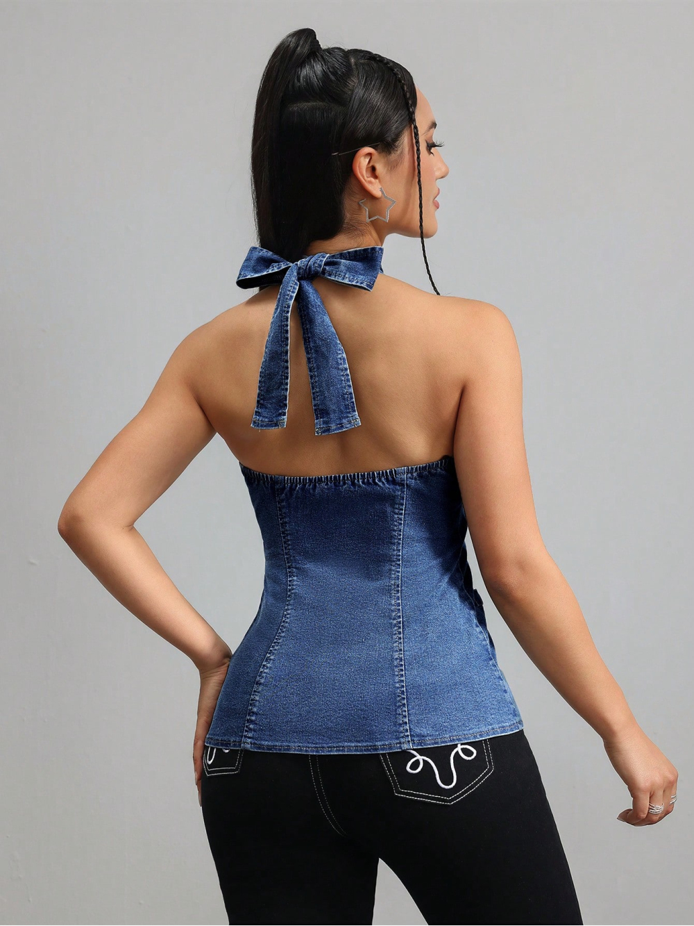 2026 new neck hanging sleevele - Girl Fashion Street 评论和价格
