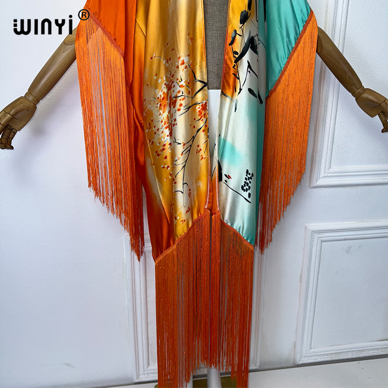 WINYI tassels kimono cover-up  - Street Fashion Kimono 评论和价格