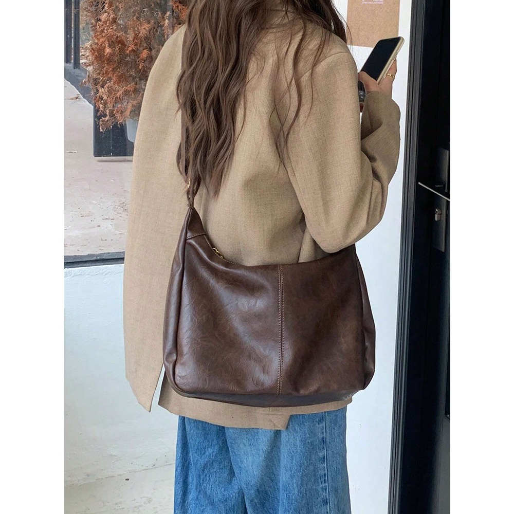Maillard Retro Crossbody Bag F - Street Fashion Korean 评论和价格