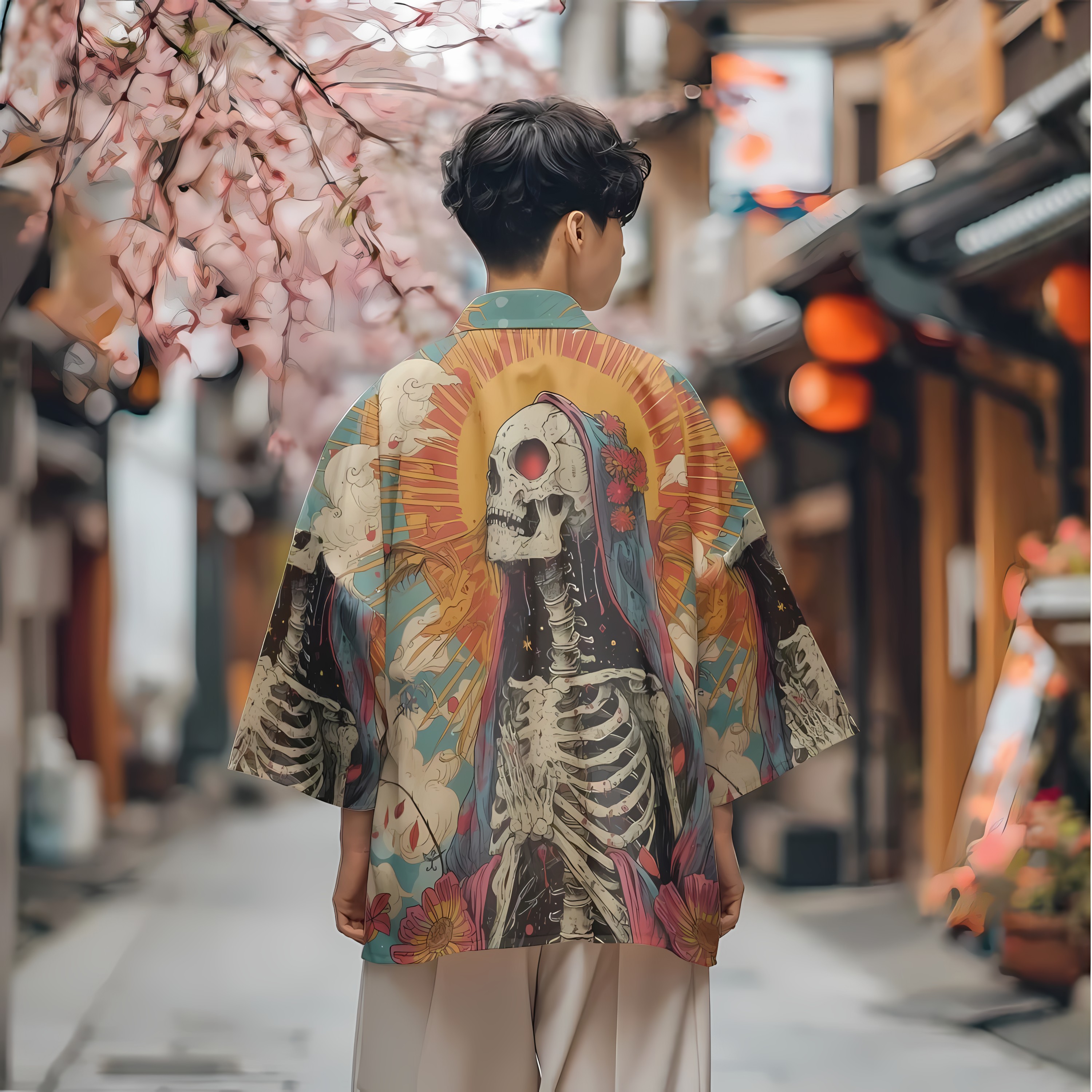 2026 Summer New Men's Kimono w - Street Fashion Kimono 评论和价格