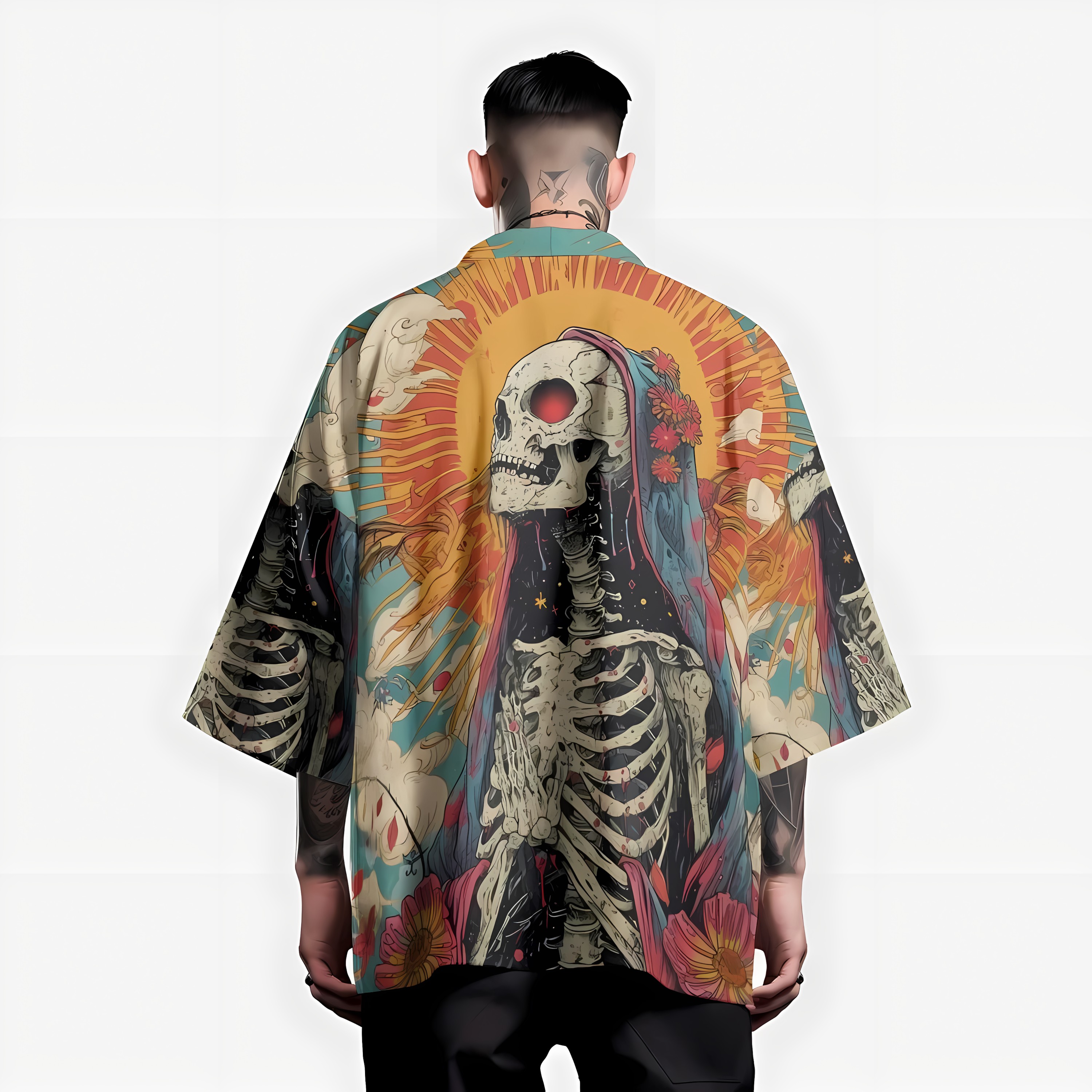2026 Summer New Men's Kimono w - Street Fashion Kimono 评论和价格