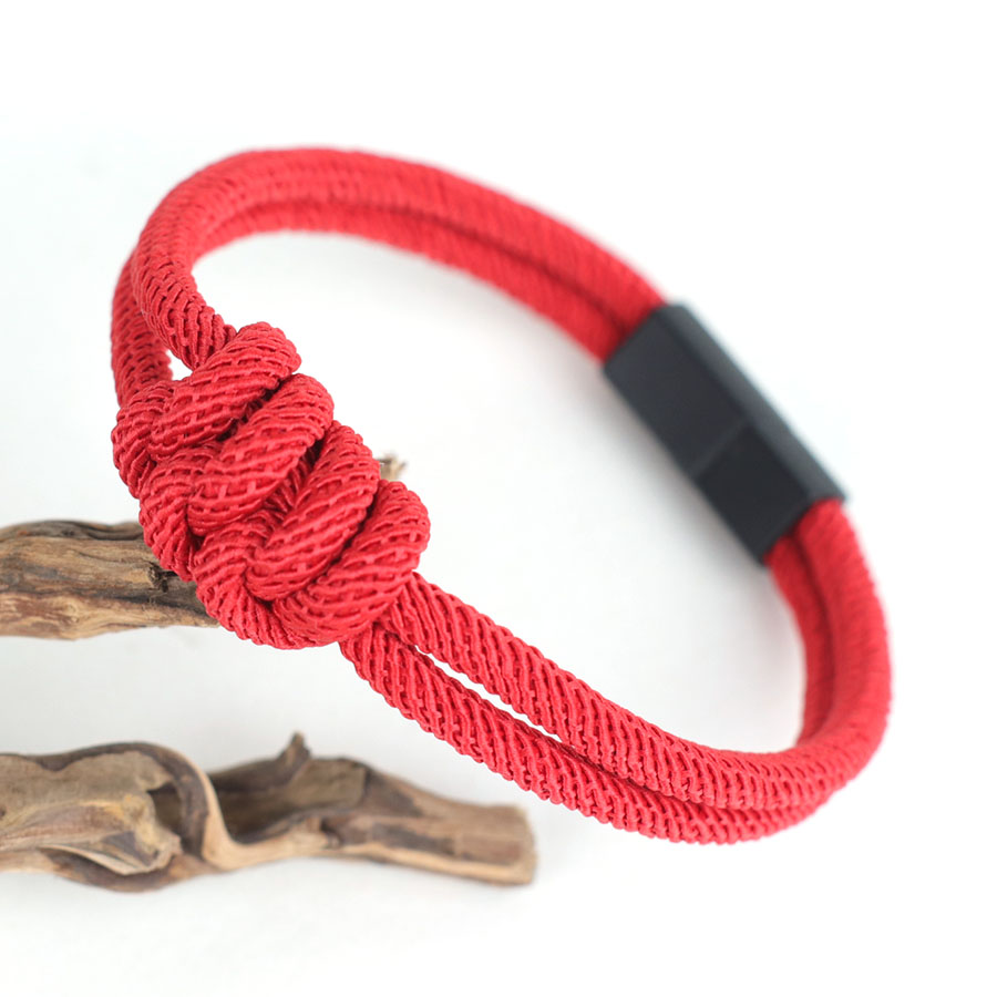 Stylish Men Rope Bracelet High - Street Fashion Milan 评论和价格