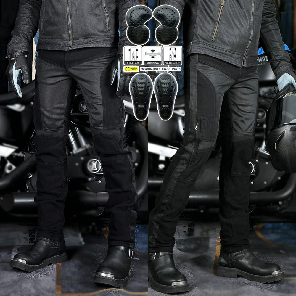 Motorcycle Riding Pants for Me - Street Fashion Jeans Men 评论和价格