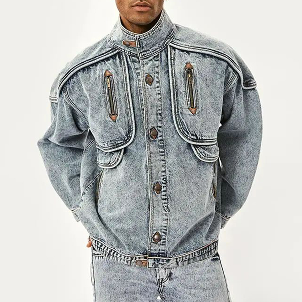 2024 Autumn Winter Vintage Den - Street Fashion Jeans Men 评论和价格