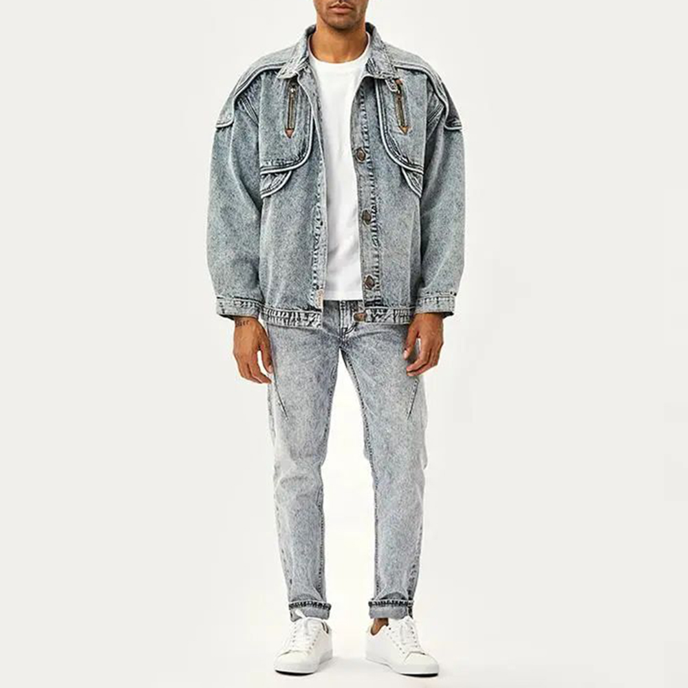 2024 Autumn Winter Vintage Den - Street Fashion Jeans Men 评论和价格