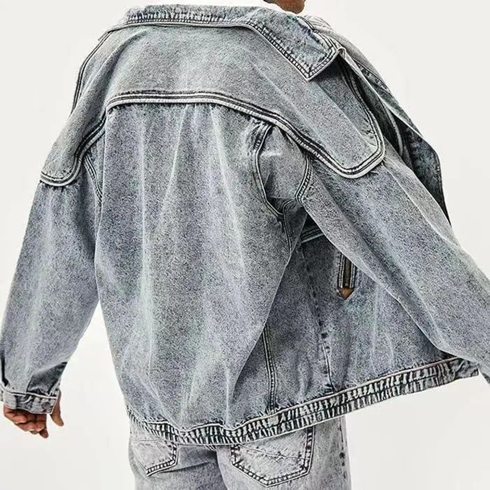 2024 Autumn Winter Vintage Den - Street Fashion Jeans Men 评论和价格
