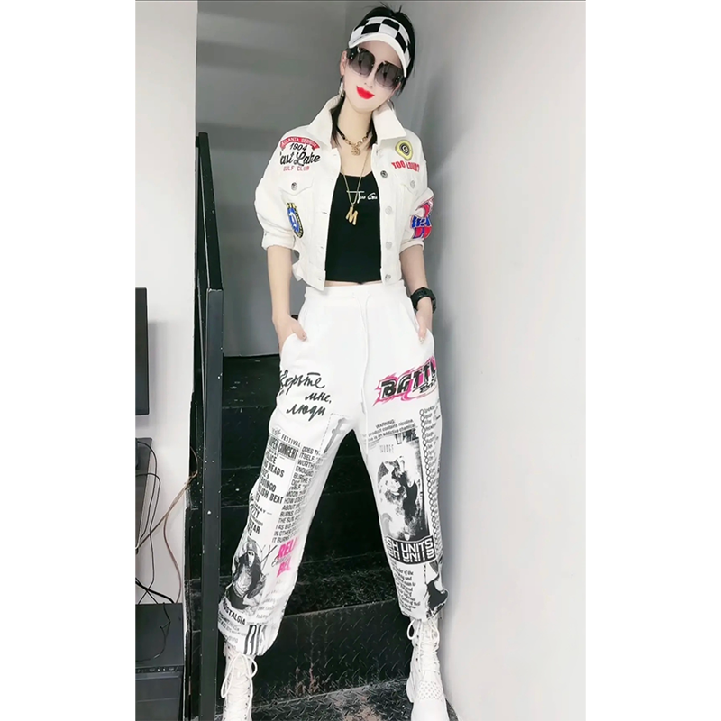 2024 Spring Autumn Fashion Gra - Street Fashion Graffiti 评论和价格