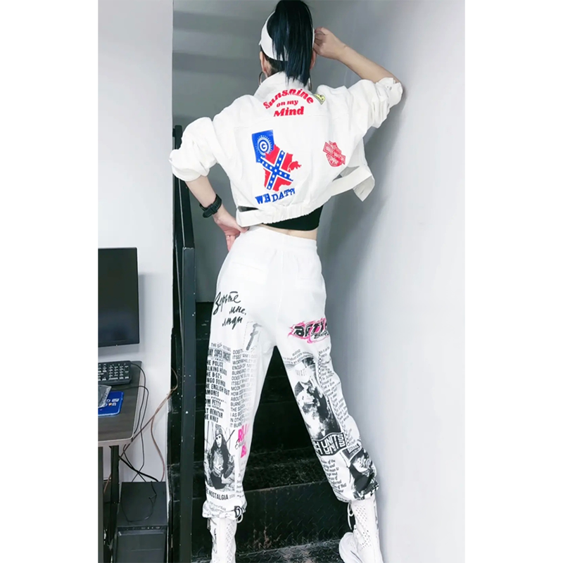 2024 Spring Autumn Fashion Gra - Street Fashion Graffiti 评论和价格