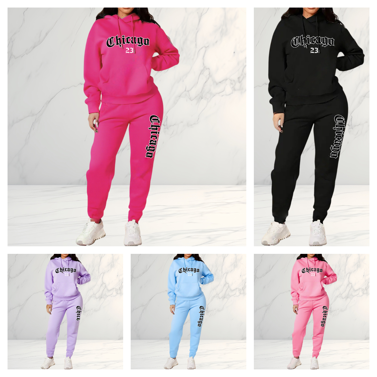 Women's Tracksuit Hoodies Trou - Street Fashion Hoodie 评论和价格