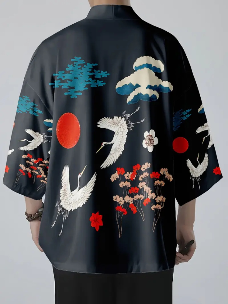 Men's Fashion Japanese Summer  - Street Fashion Kimono 评论和价格